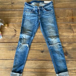 rag & bone Cate mid-rise skinny jeans size 25